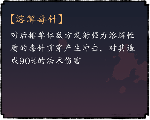 溶解毒针